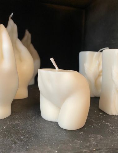 Booty Candle - Off White