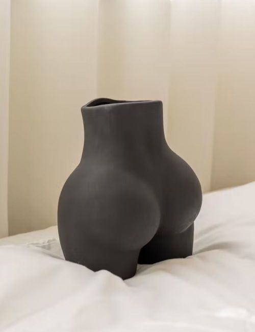 Vase Fesses M - Noir