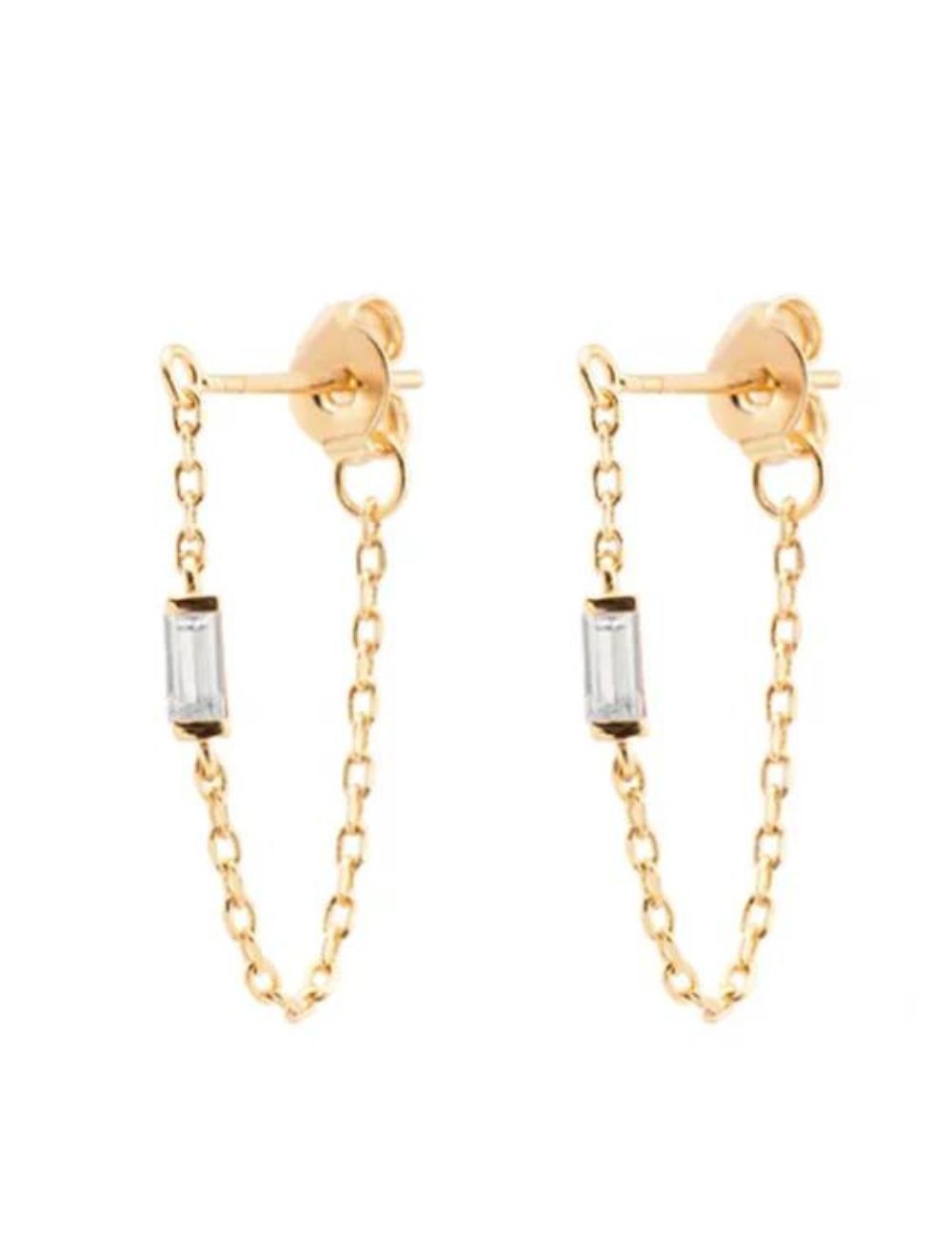 Nella earrings - Gold plated