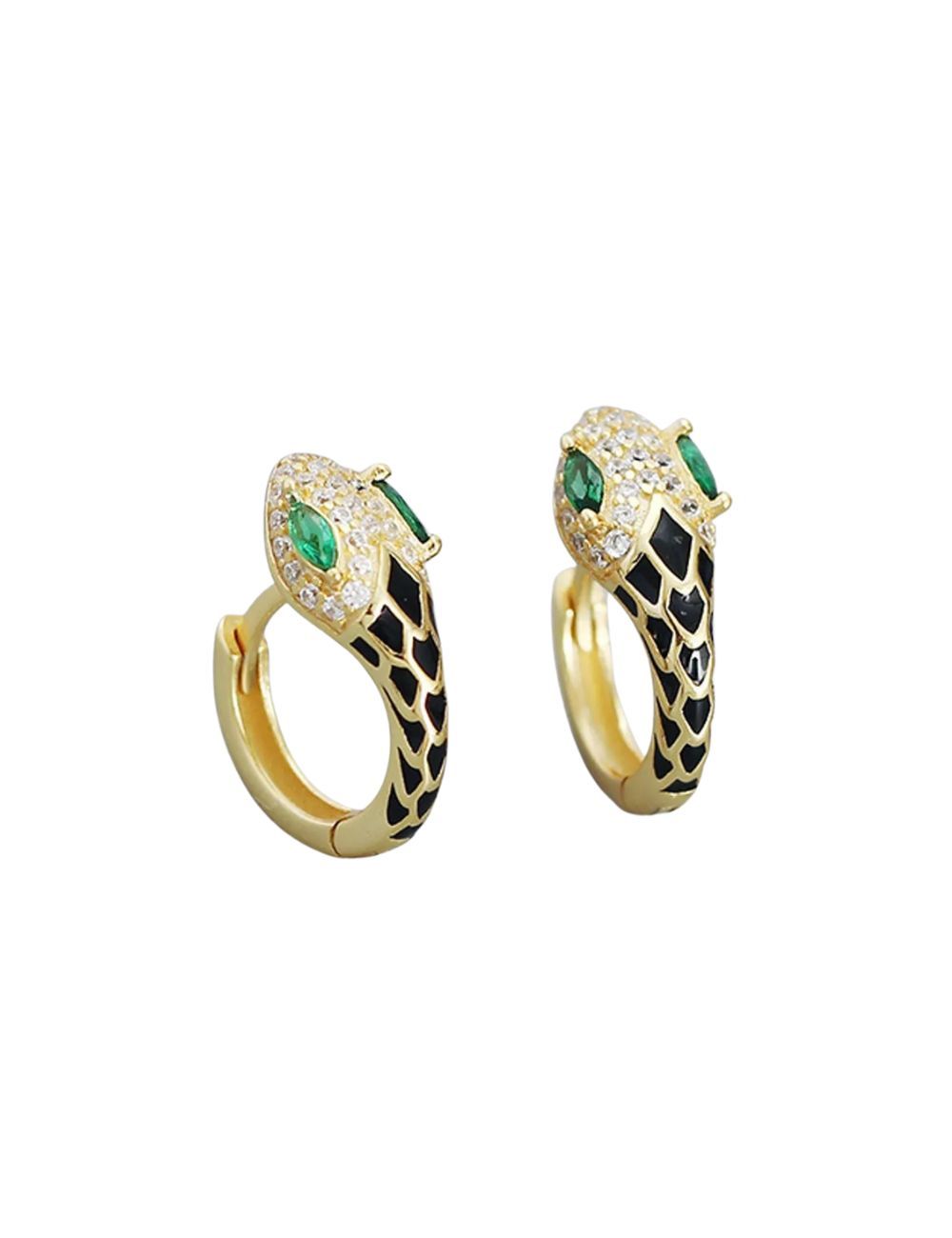 Rainbow Milia earrings - Gold plated